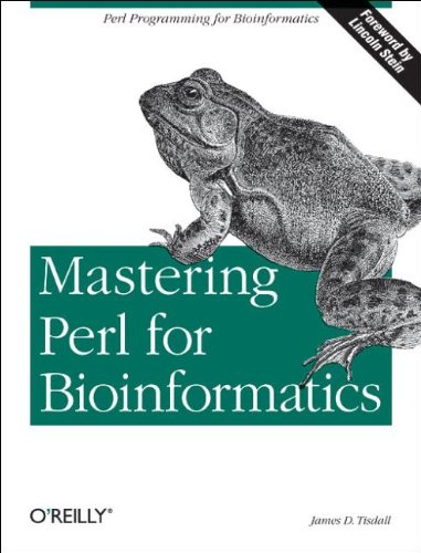 Mastering Perl For Bioinformatics 1st James D Tisdall