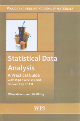 Statistical Data Analysis A Practical Guide Meloun M Militky J