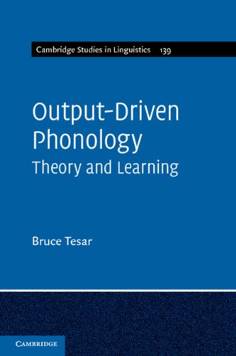Outputdriven Phonology Theory And Learning 1st Edition Tesar B