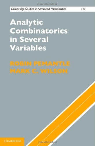 Analytic Combinatorics In Several Variables Pemantle R Wilson Mc