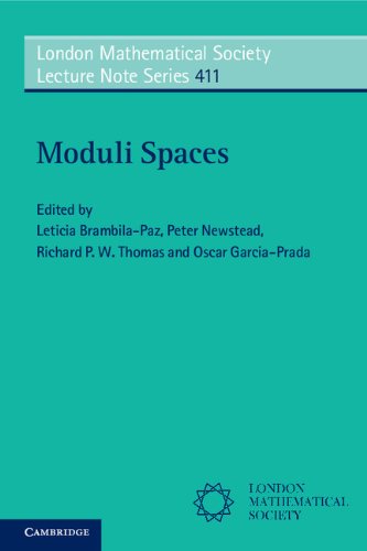 Moduli Spaces Brambilapaz L Newstead P Thomas Rpw Garciaprada O Eds