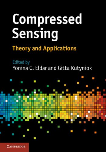 Compressed Sensing Theory And Applications Eldar Yc Kutyniok G Eds