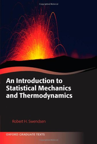 An Introduction To Statistical Mechanics And Thermodynamics Swendsen Rh