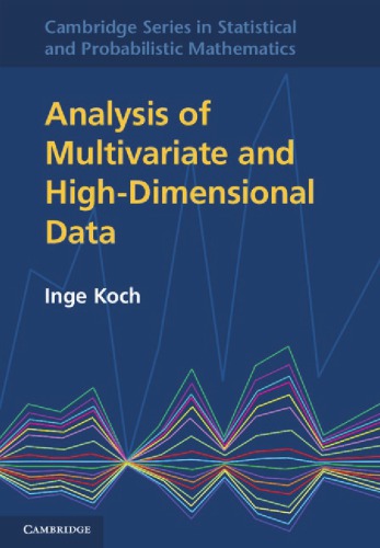 Analysis Of Multivariate And Highdimensional Data Koch I