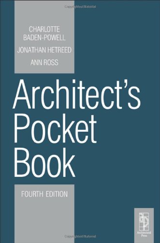 Architects Pocket Book 4th Edition Ann Ross Jonathan Hetreed