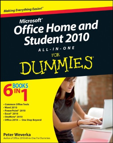 Office Home And Student 2010 Allinone For Dummies 1st Edition Peter Weverka