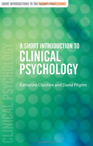 A Short Introduction To Clinical Psychology 1st Edition Katherine Cheshire