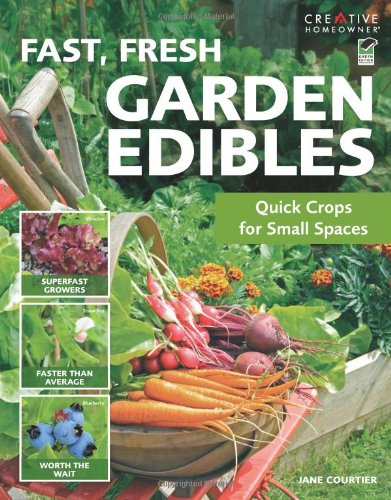 Fast Fresh Garden Edibles Quick Crops For Small Spaces First Jane Courtier