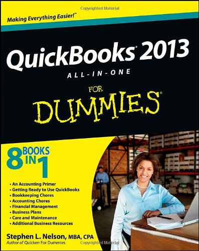 Quickbooks 2013 Allinone For Dummies 1st Edition Stephen L Nelson