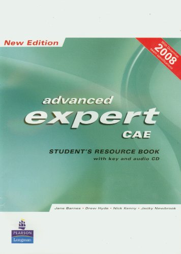 Cae Expert New Edition Students Resource Book With Keycd Pack Coursepack Jane Barnes