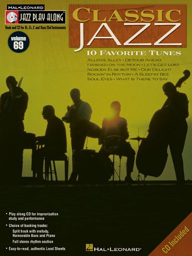 Classic Jazz Jazz Playalong Volume 69 Hal Leonard Corp