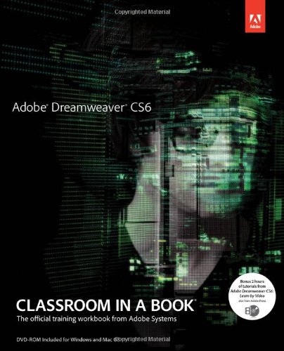 Adobe Dreamweaver Cs6 Classroom In A Book 1st Edition Adobe Creative Team