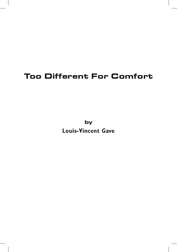 Too Different For Comfort Louisvincent Gave