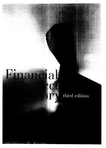 Financial Accounting Theory 3rd Willian R Scott