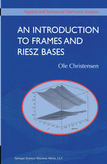 An Introduction To Frames And Riesz Bases 1st Edition Ole Christensen Auth
