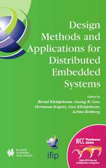 Design Methods And Applications For Distributed Embedded Systems Ifip 18th World Computer Congress Tc10 Working Conference On Distributed And Parallel Embedded Systems Dipes 2004 2227 August 2004 Toulouse France 1st Edition Chokri Mraidha