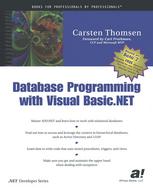 Database Programming With Vbnet Carsten Thomsen Mcse Mcsd Microsoft Mvp Auth