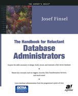 The Handbook For Reluctant Database Administrators 1st Edition Josef Finsel Auth