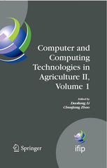 Computer And Computing Technologies In Agriculture Ii Volume 1 The Second Ifip International Conference On Computer And Computing Technologies In Agriculture Ccta2008 October 1820 2008 Beijing China 1st Edition Vsa T