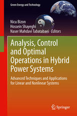 Analysis Control And Optimal Operations In Hybrid Power Systems Advanced Techniques And Applications For Linear And Nonlinear Systems 1st Edition Amir Ahmarinezhad