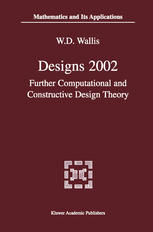 Designs 2002 Further Computational And Constructive Design Theory R Julian