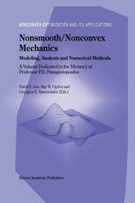 Nonsmoothnonconvex Mechanics Modeling Analysis And Numerical Methods 1st Edition F Abedmeraim