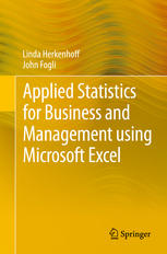 Applied Statistics For Business And Management Using Microsoft Excel 1st Edition Linda Herkenhoff