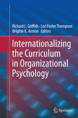Internationalizing The Curriculum In Organizational Psychology 1st Edition Milton D Hakel Phd Auth