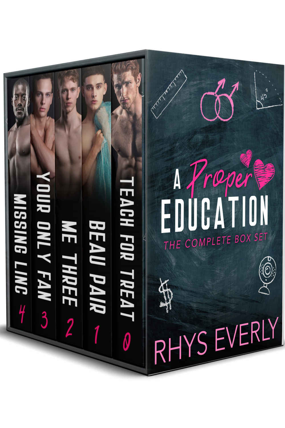 A Proper Education The Complete Box Set Everly Rhys
