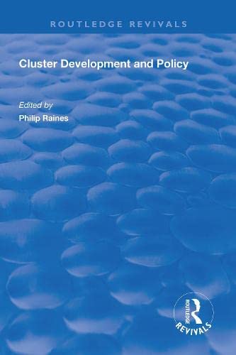 Cluster Development And Policy Philip Raines