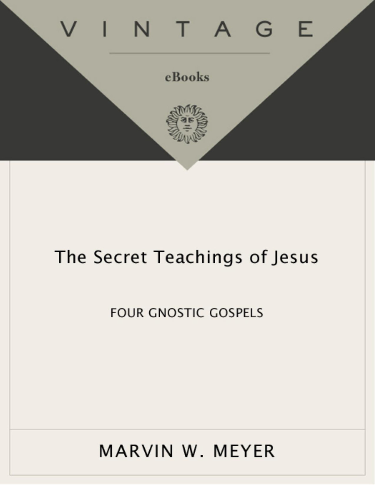 The Secret Teachings Of Jesus Meyer Marvin W
