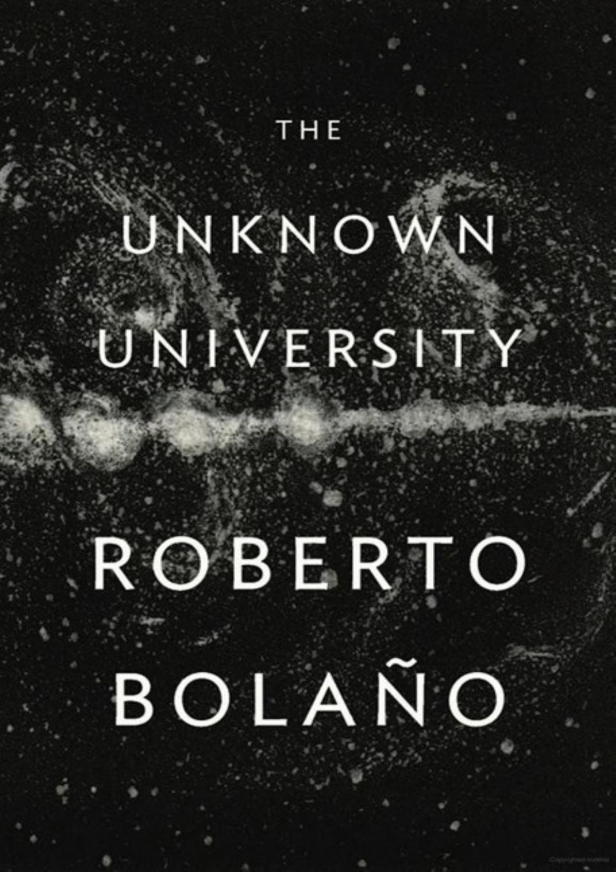 The Unknown University Roberto Bolaño