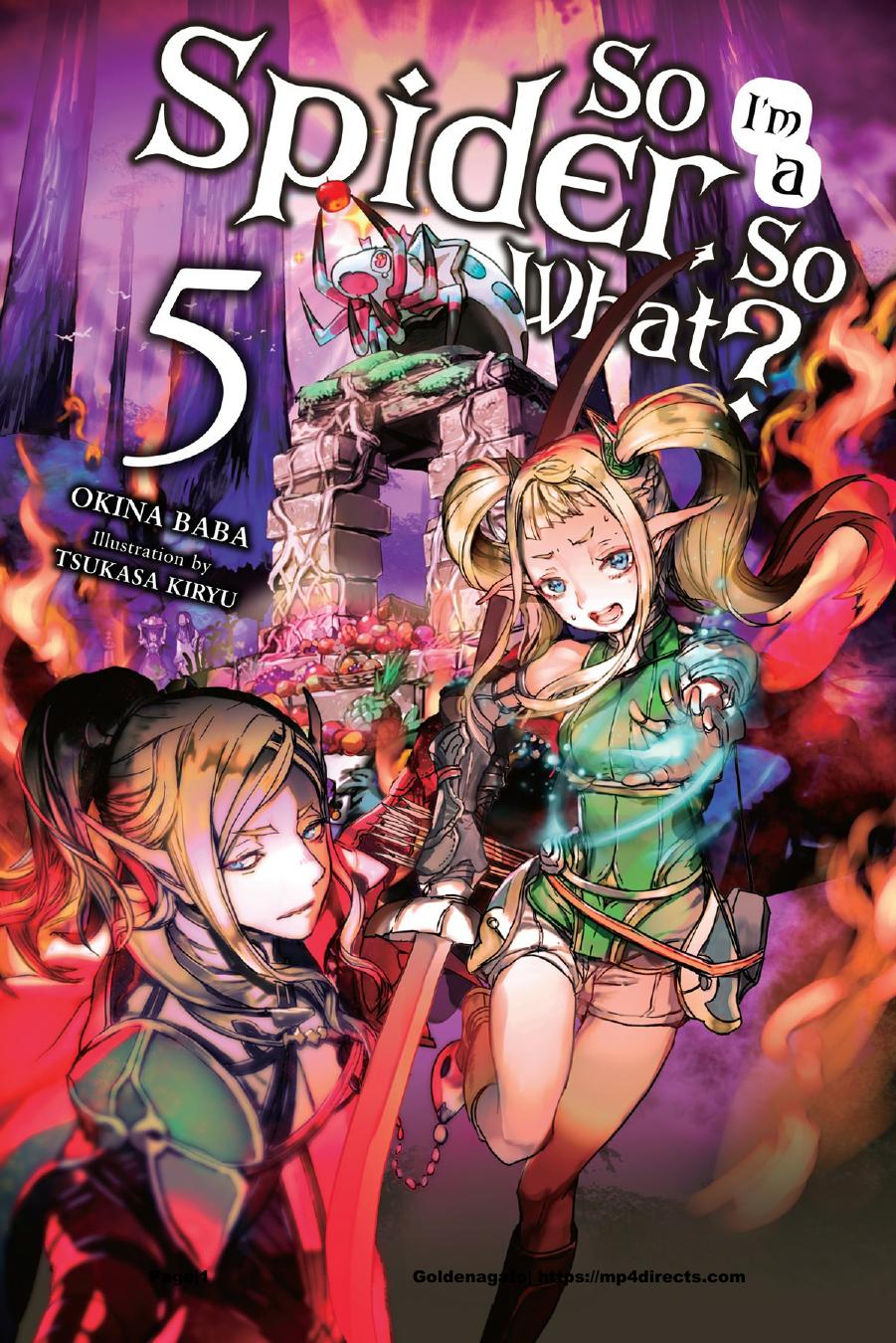 So Im A Spider So What Vol 5 Light Novel Okina Baba