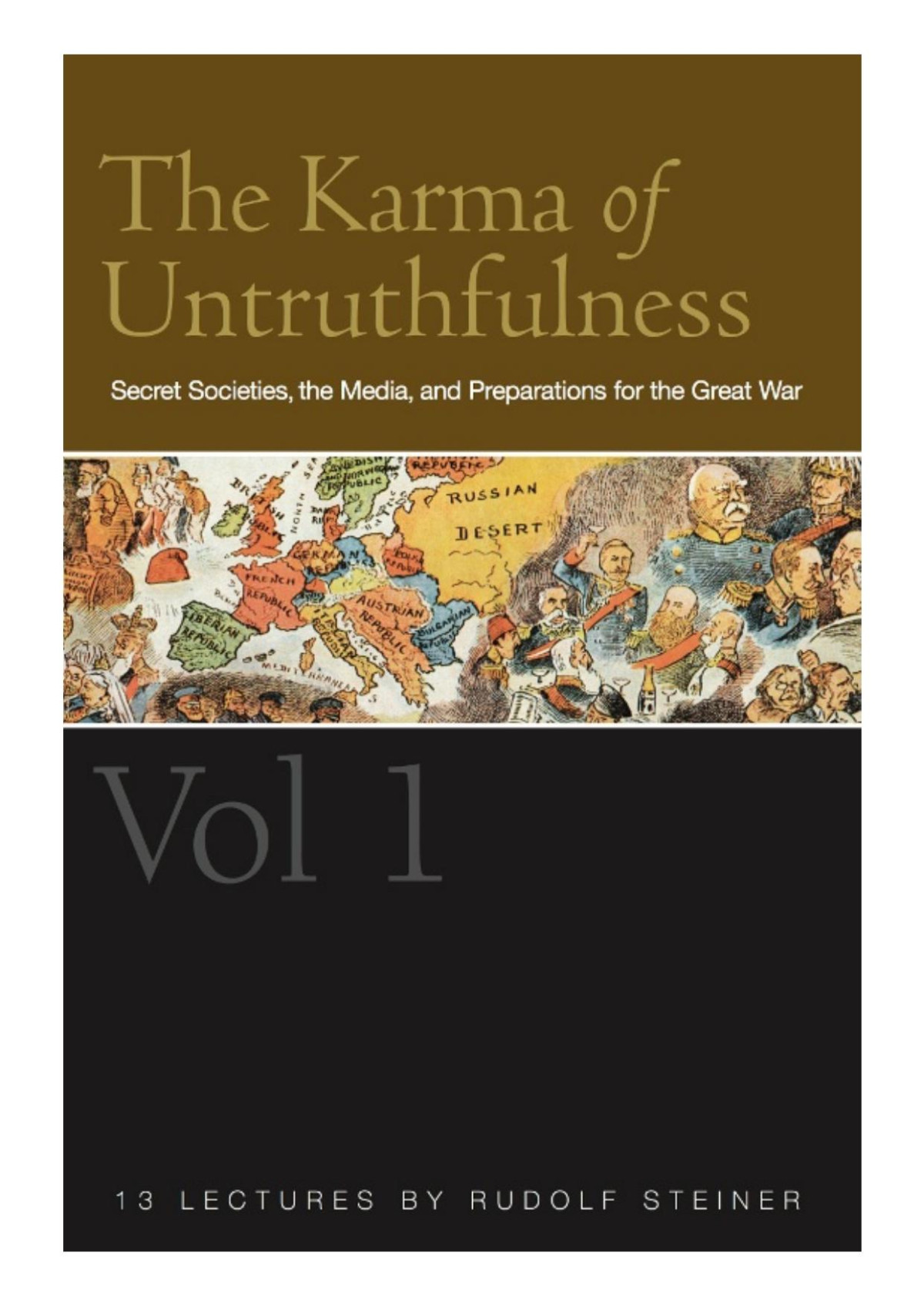 The Karma Of Untruthfulness V 1 Steiner Rudolf Collis J