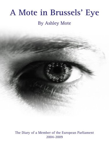 Mote In Brussels Eye Ashley Mote