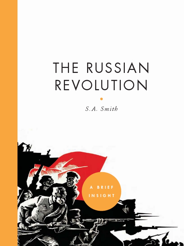 The Russian Revolution S A Smith
