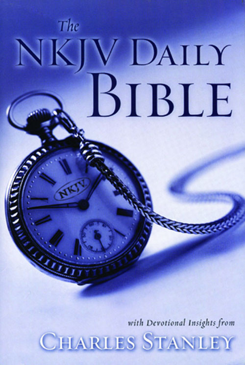 Bible The Nkjv Daily Bible Devotional Insights From Charles F Stanley Bible Charles F Stanley Thomas Nelson