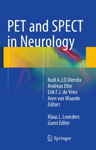 Pet And Spect In Neurology 2014th Edition Rudi A J O Dierckx Editor