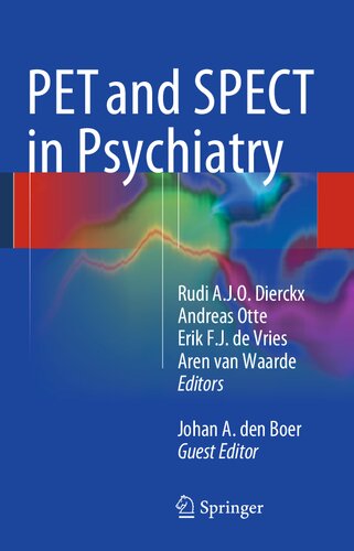 Pet And Spect In Psychiatry 2014th Edition Rudi Ajo Dierckx