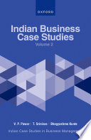 Indian Business Case Studies Volume Ii V P Pawar Bhagyashree Kunte