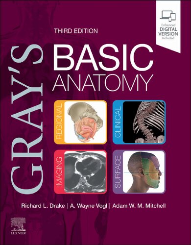 Grays Basic Anatomy 3rd Edition Richard Drake Phd A Wayne Vogl