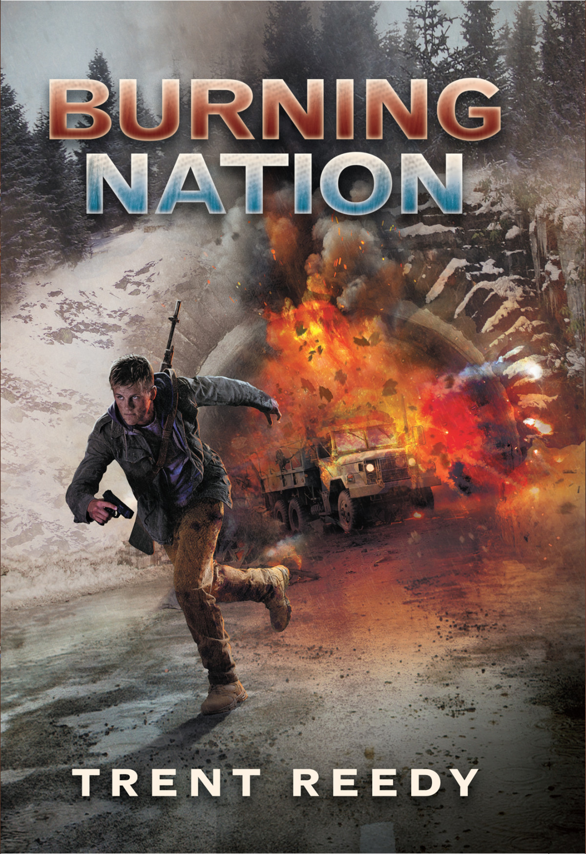 Divided We Fall Trilogy 02 Burning Nation Reedy Trent