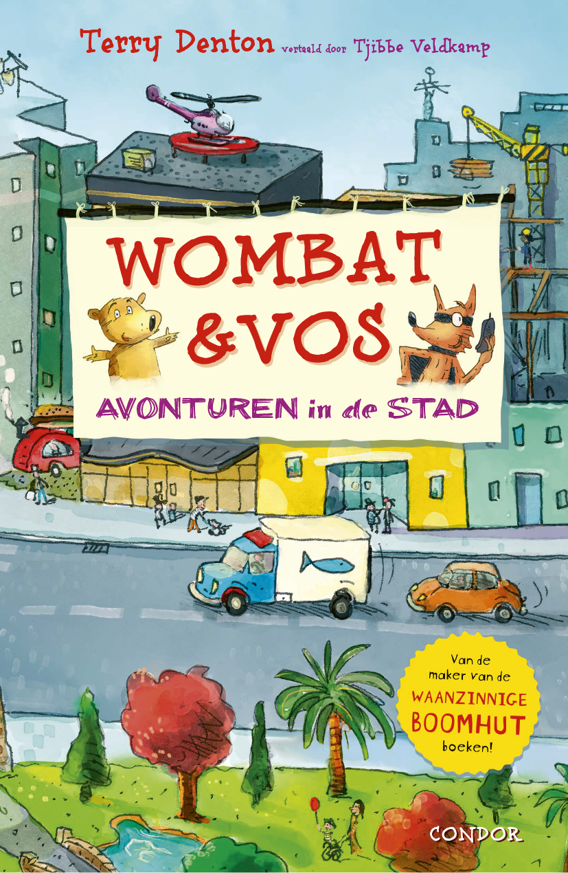 Wombat Vos Avonturen In De Stad Terry Denton