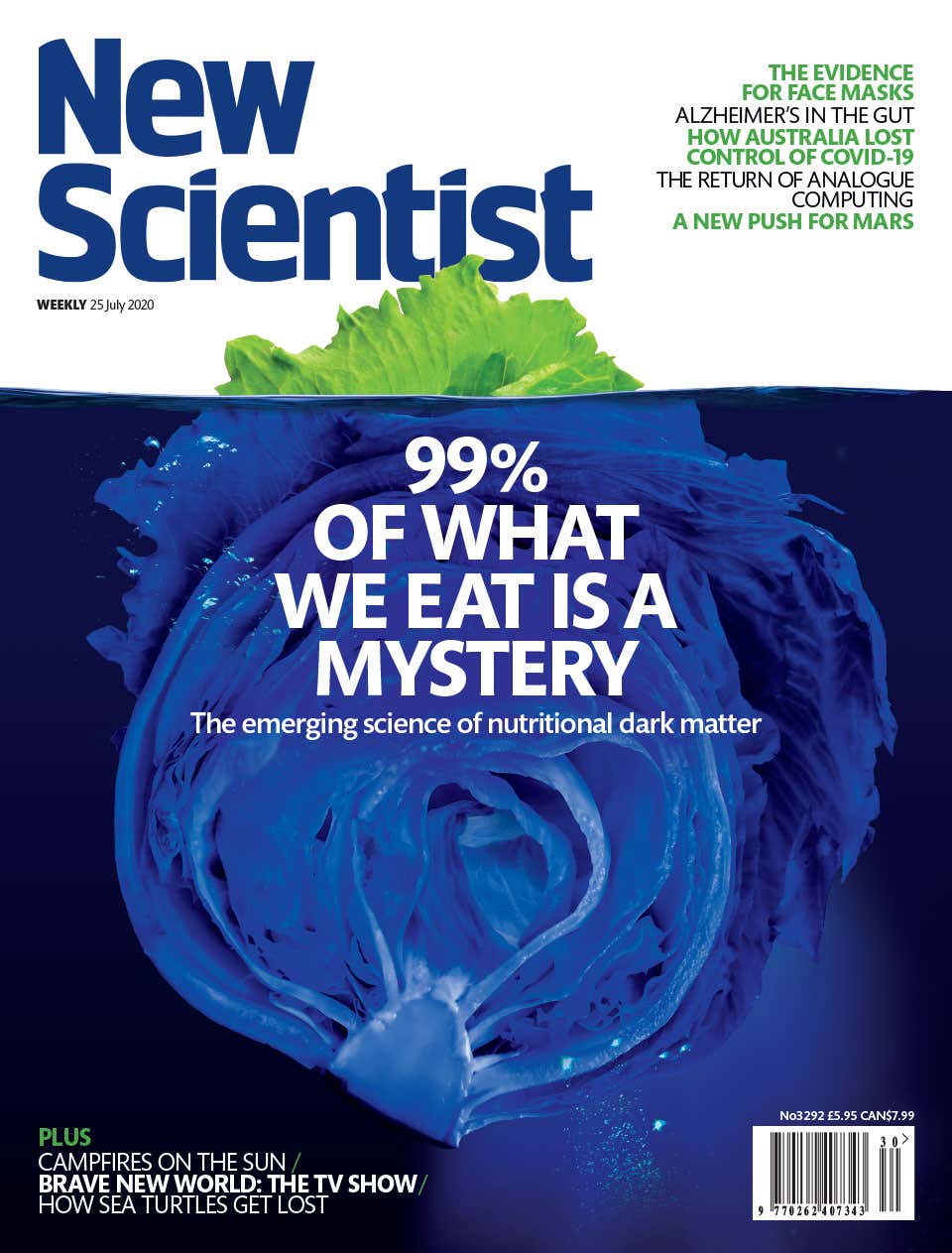 New Scientist Vol Cclii 3292 25th July 2020 Emily Wilson Editor In Chief