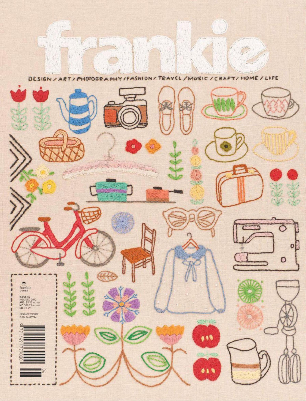 Frankie Magazine Issue 50 Novemberdecember 2012 Jo Walker Editor In Chief