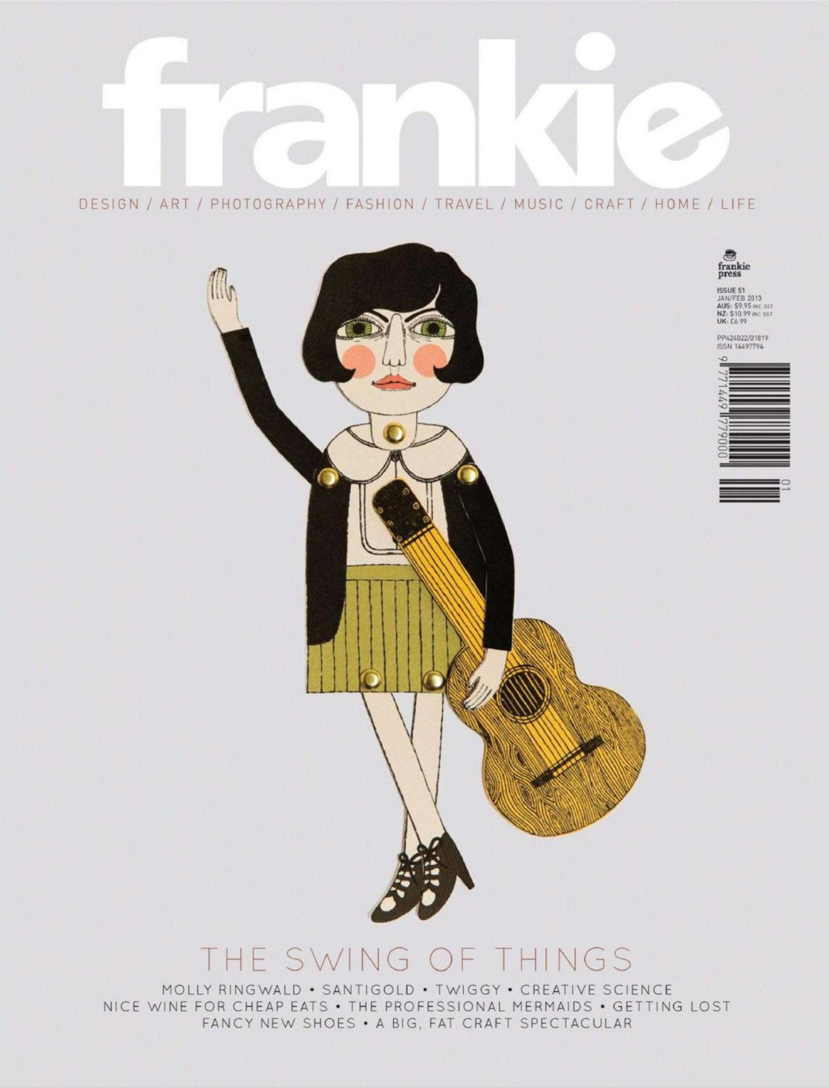 Frankie Magazine Issue 51 Januaryfebruary 2013 Jo Walker Editor In Chief