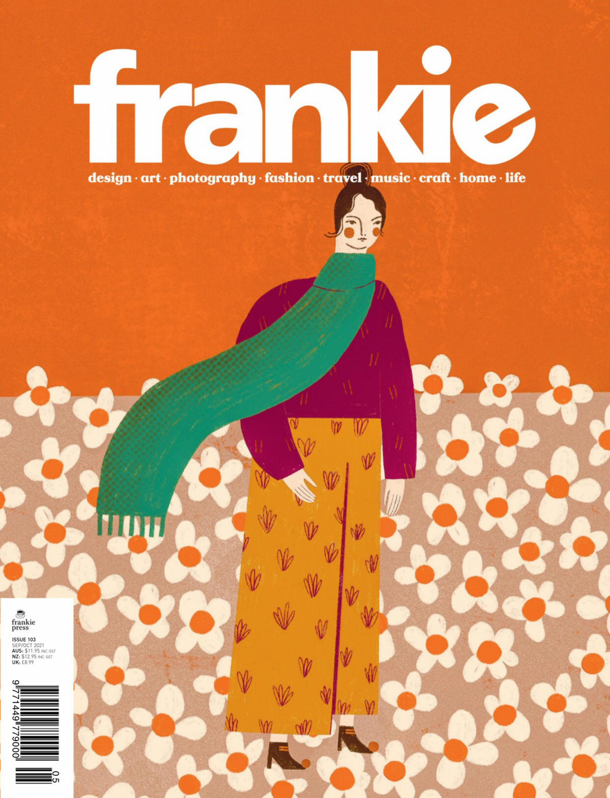 Frankie Magazine Issue 103 Septemberoctober 2021 Sophie Kalagos Editor In Chief