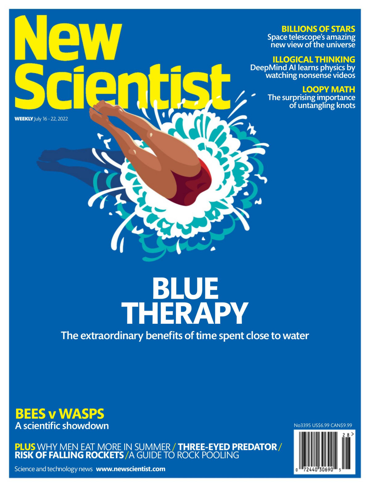 New Scientist Vol Ccliv 3395 16th July 2022 3395th Edition Emily Wilson Editor In Chief