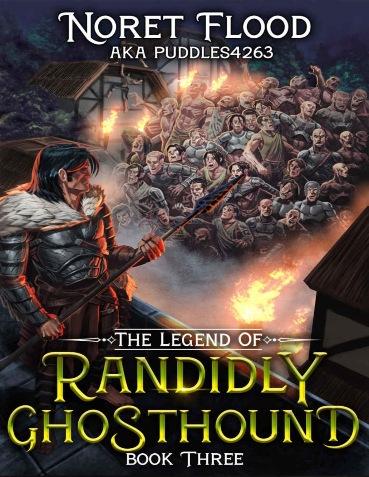The Legend Of Randidly Ghosthound 3 A Litrpg Adventure Noret Flood Puddles4263