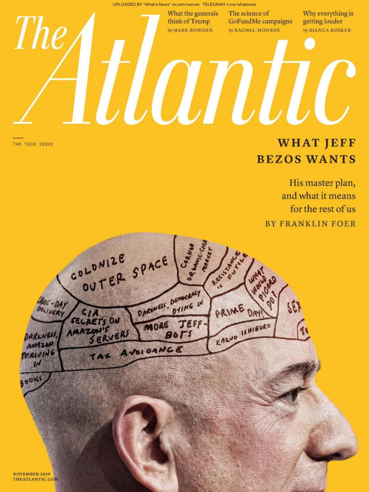 The Atlantic November 2019 Jeffrey Goldberg Editor In Chief